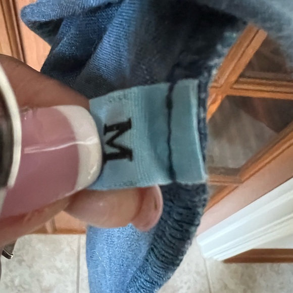 Vocal Rhinestones/Crystal Embellished Blue Cross Tank Top Sz Medium - Picture 10 of 12